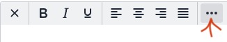 HTML Composing with 3 Dots to Show More Styling Options